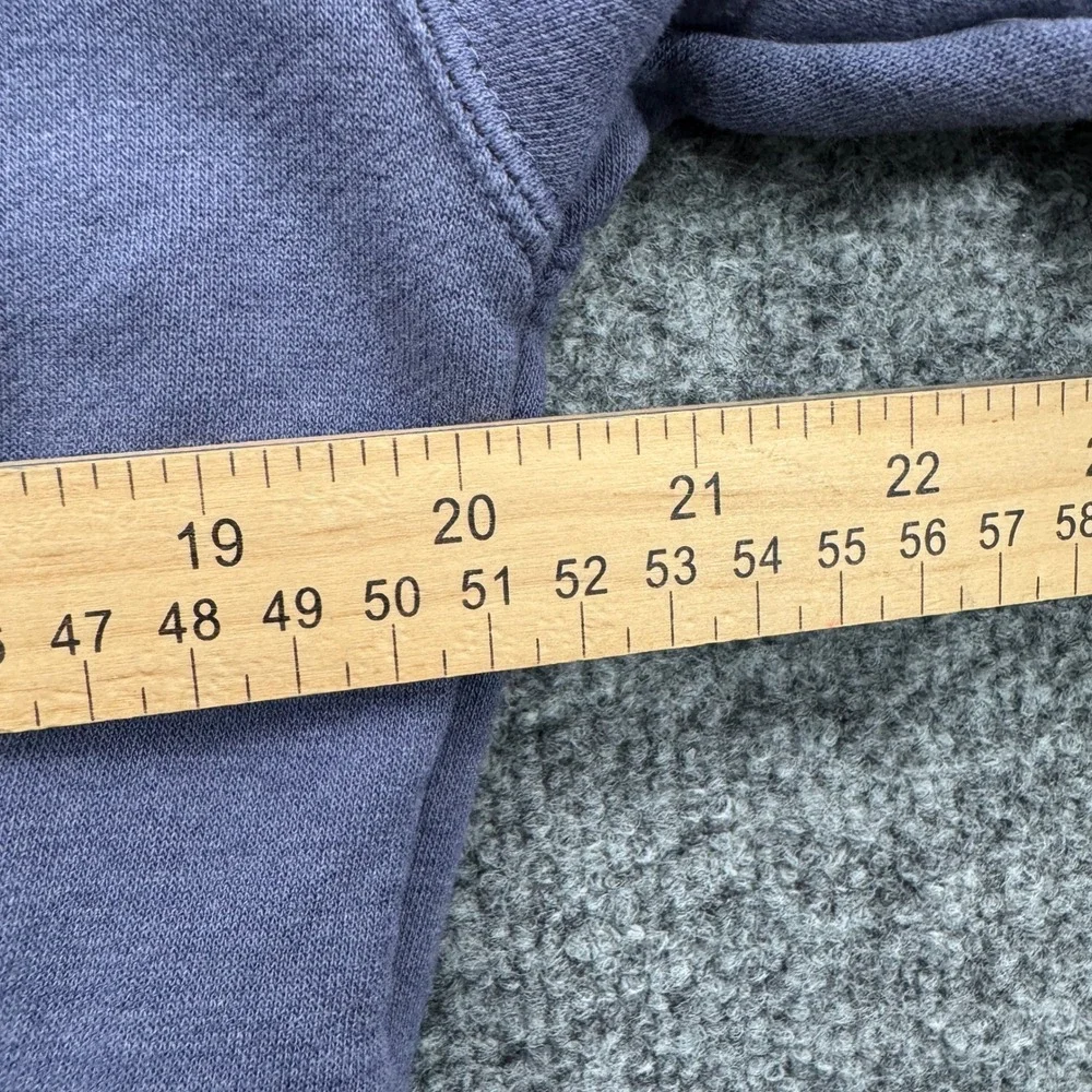 Nike Air Quarter Zip Sweatshirt Womens Large Blue Long Sleeve Cropped Fleece